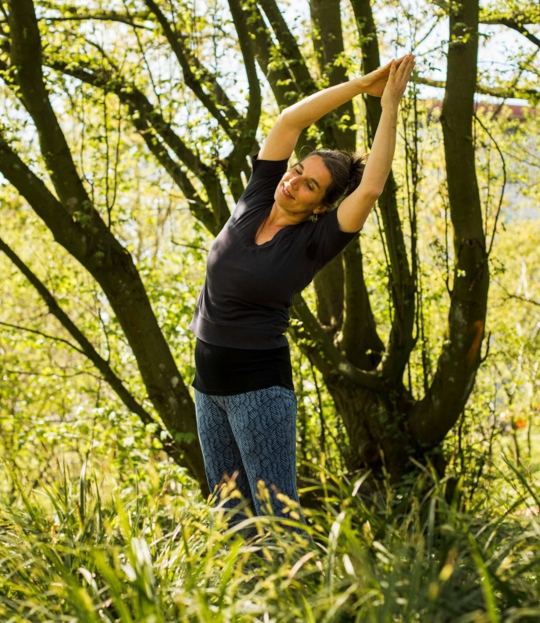 Yogaurlaub für die Frau im Nationalpark